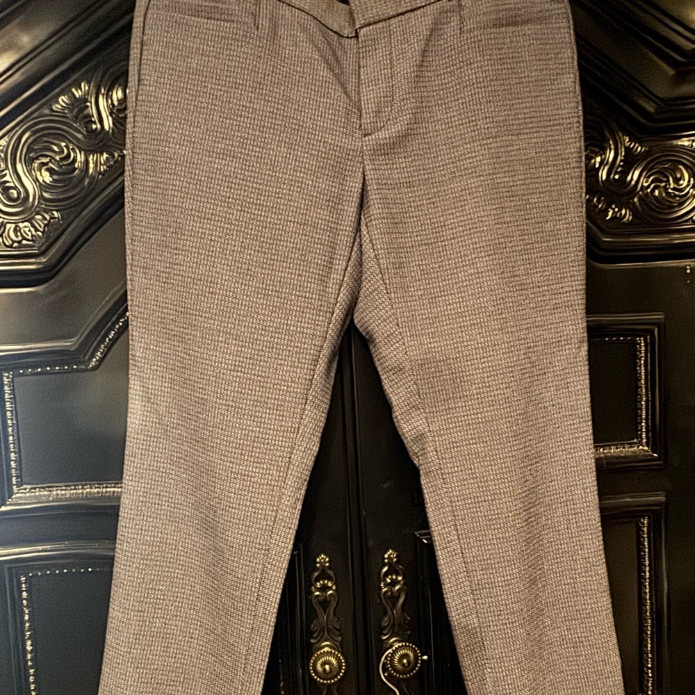 Banana Republic Women's Sloan Fit Cropped Navy Pants